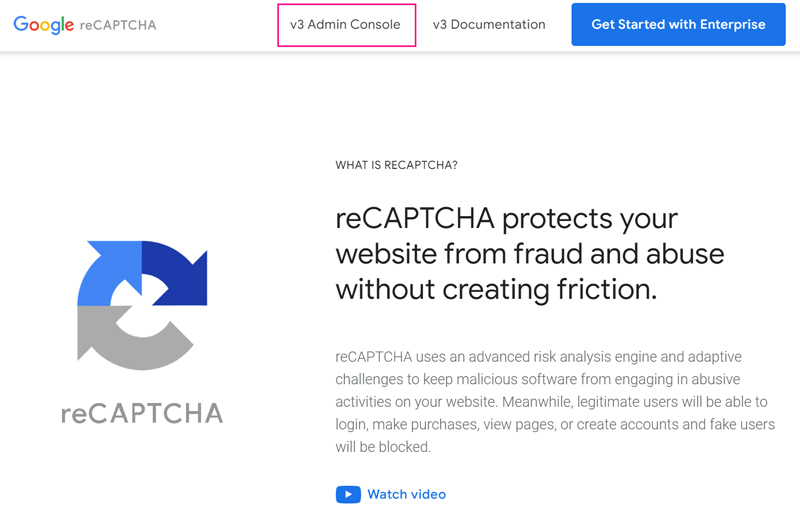 Google reCAPTCHAによるスパム対策